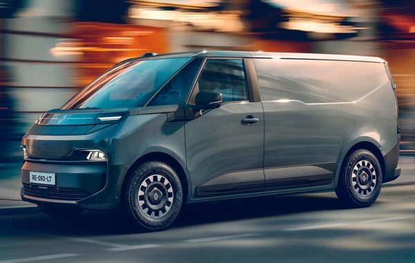 Renault Trafic E-Tech Electric: электрический фургон с запасом хода до 450 км